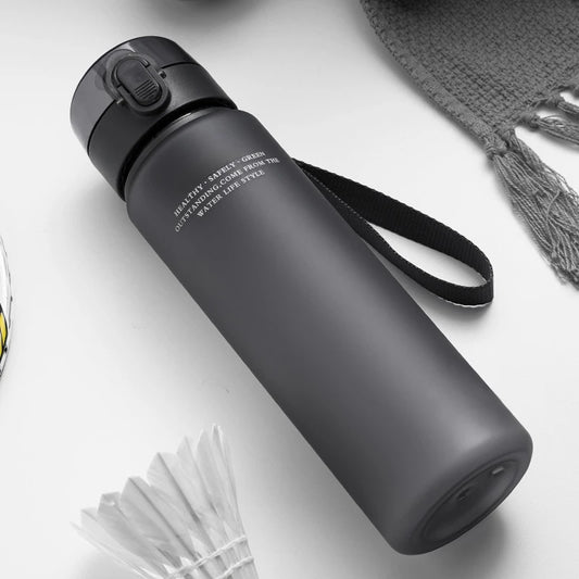 Botella de agua deportiva a prueba de fugas