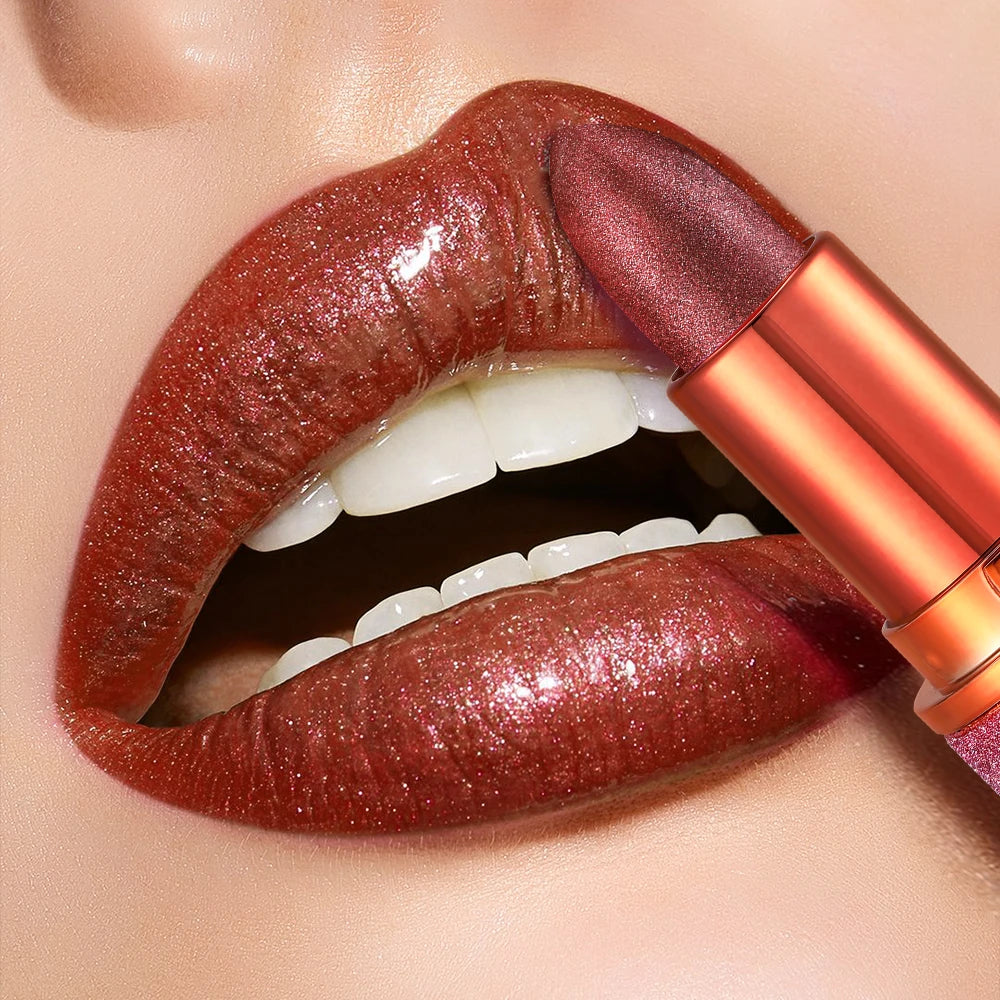 💖 Labial Rosa Brillante Glam Shine 💖