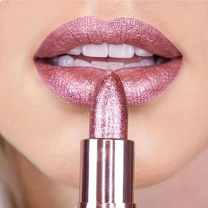 💖 Labial Rosa Brillante Glam Shine 💖
