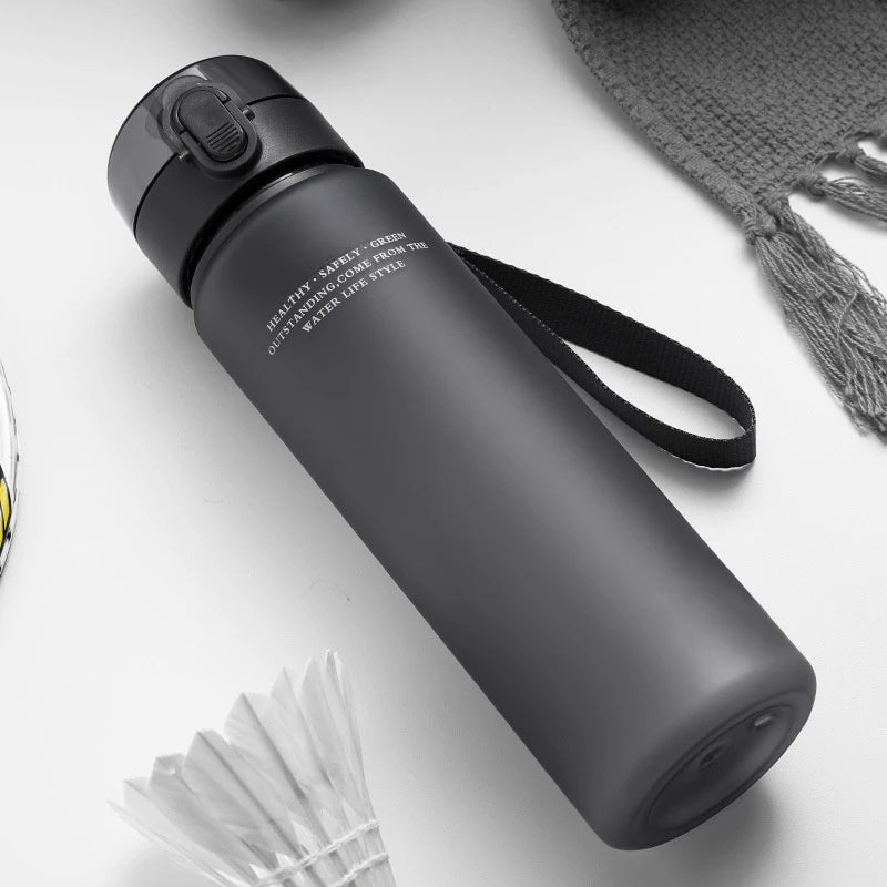 Botella de agua deportiva a prueba de fugas