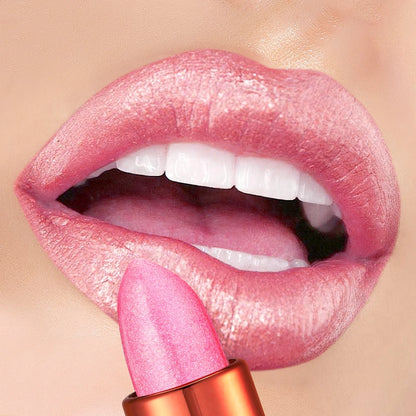 💖 Labial Rosa Brillante Glam Shine 💖