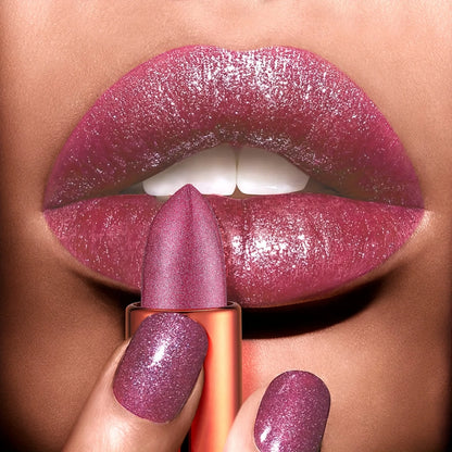 💖 Labial Rosa Brillante Glam Shine 💖
