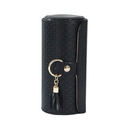 Caja de joyería para mujer, caja de almacenamiento de collares, estuche para joyas
