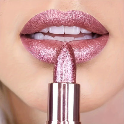 💖 Labial Rosa Brillante Glam Shine 💖
