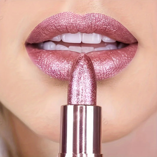 💖 Labial Rosa Brillante Glam Shine 💖